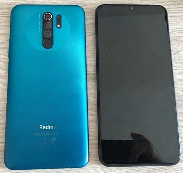 Redmi 9 наконец показали вживую с обеих сторон