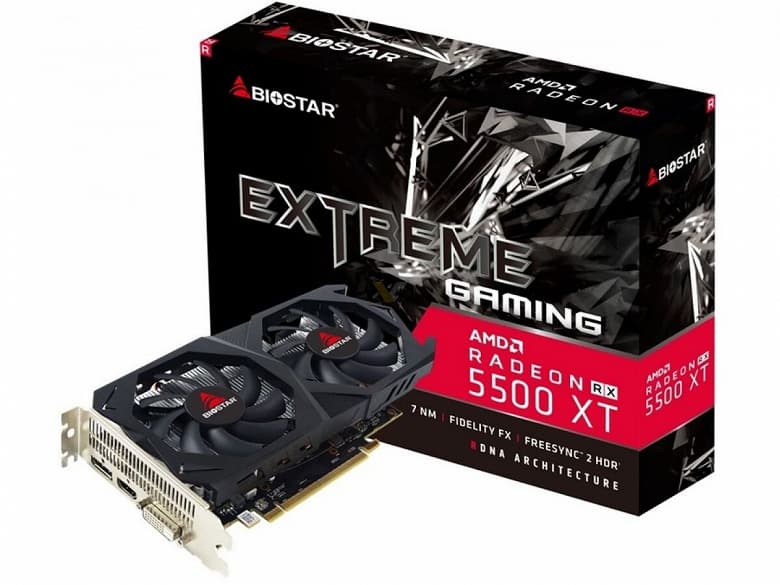 Семейство Biostar Extreme Gaming пополнили две видеокарты серии Radeon RX 5000 Семейство Biostar Extreme Gaming пополнили две видеокарты серии Radeon RX 5000