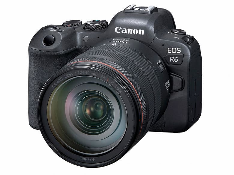 Камера Canon EOS R6 во многом похожа на EOS R5, но стоит заметно меньше Камера Canon EOS R6 во многом похожа на EOS R5, но стоит заметно меньше