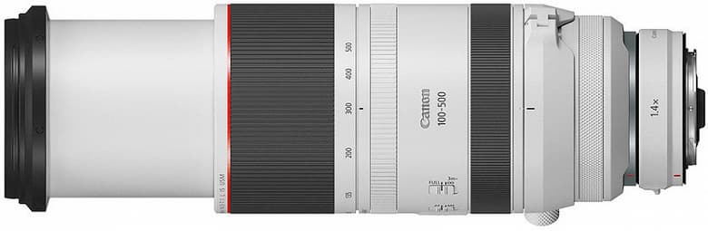 Объектив Canon RF100-500mm F4.5-7.1 L IS USM оценен в 2699 долларов