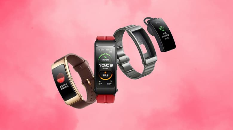 Представлен Huawei Band B6, который можно носить не только на руке, но и на ухе