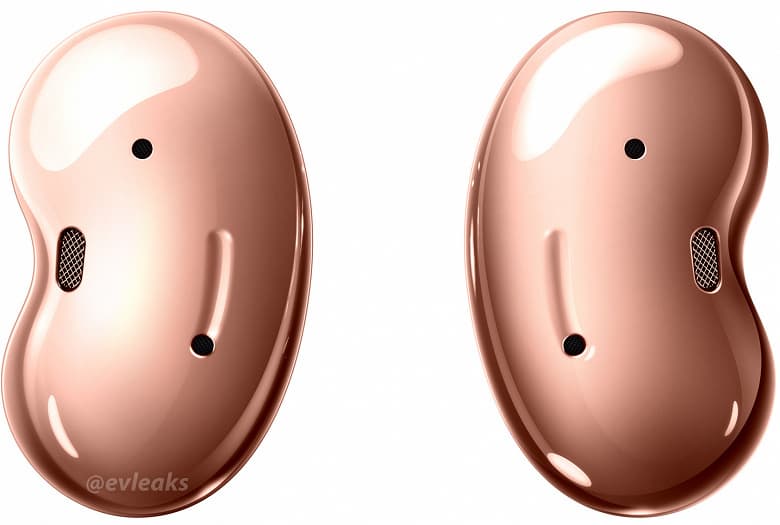 Эти «бобы» Samsung предложит нам засовывать себе в уши. Наушники Galaxy Buds Live засветились на официальных изображениях