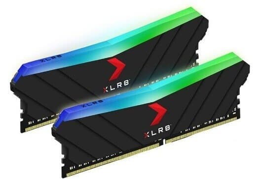 Линейка PNY XLR8 Gaming RGB DDR4 включает модули памяти DDR4-3200 объемом 8 и 16 ГБ