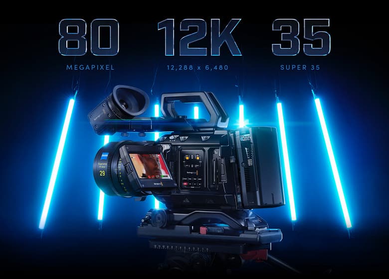 Камера Blackmagic URSA Mini Pro позволяет снимать видео 12K в формате RAW с частотой 60 к/с Камера Blackmagic URSA Mini Pro позволяет снимать видео 12K в формате RAW с частотой 60 к/с
