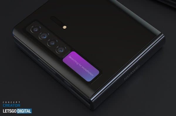 Смартфон-раскладушка Huawei Mate V на концептуальных рендерах