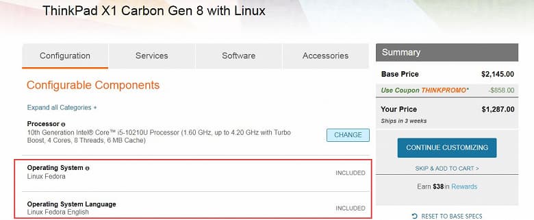 Windows 10 — уже не модно. Lenovo начала устанавливать на свои ноутбуки ОС Fedora Windows 10 — уже не модно. Lenovo начала устанавливать на свои ноутбуки ОС Fedora
