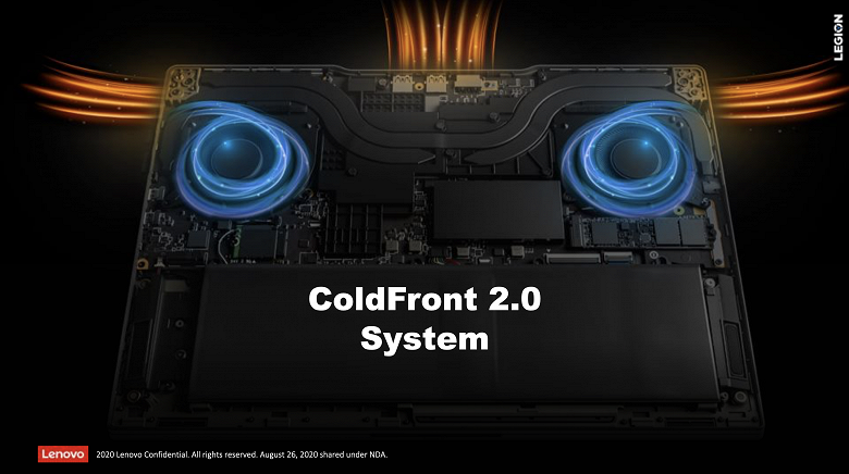 Lenovo назвала Legion Slim 7i самым тонким в мире ноутбуком с графикой RTX и экраном диагональю 15,6 дюйма