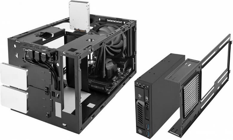 Корпус Silverstone Sugo 14 рассчитан на платы типоразмера mini-ITX