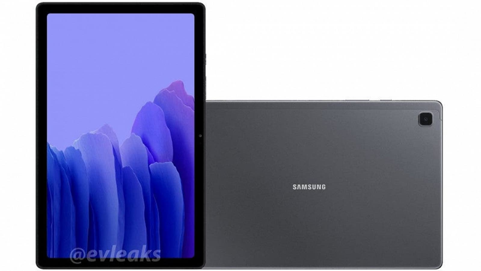 Недорогой планшет Samsung Galaxy Tab A7 10.4 (2020) впервые показали на качественных изображениях