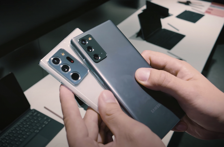 Представлены флагманские смартфоны Samsung Galaxy Note20 и Note20 Ultra