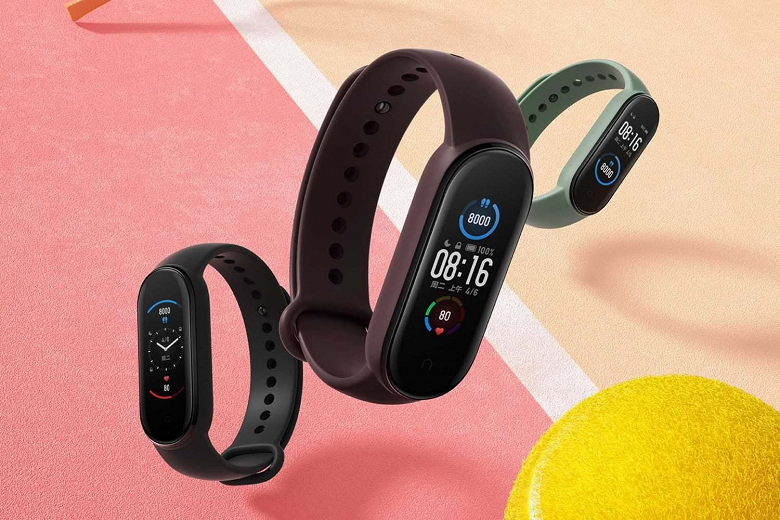 Фитнес-браслета Xiaomi Mi Band 5 стал работать лучше