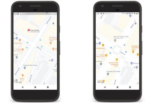Google выпустила большое красочное обновление карт