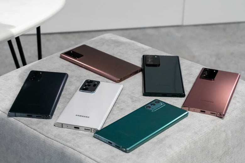 Представлены флагманские смартфоны Samsung Galaxy Note20 и Note20 Ultra