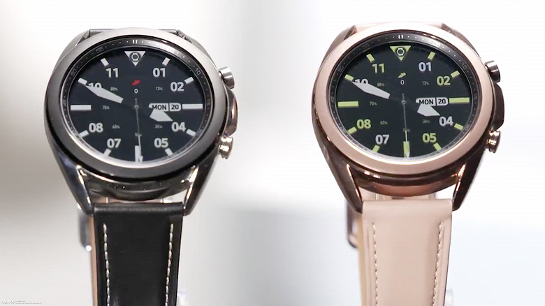Представлены умные часы Samsung Galaxy Watch3