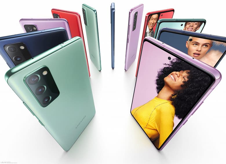 Новейший Samsung Galaxy S20 FE 5G в очень высоком разрешении Новейший Samsung Galaxy S20 FE 5G в очень высоком разрешении