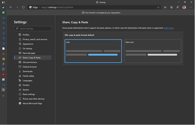 Microsoft упростит обмен web-ссылками в Windows 10