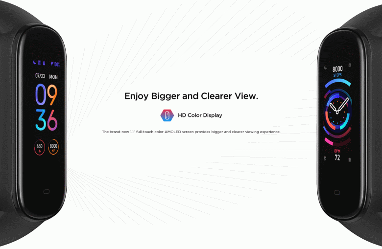 Экран AMOLED, мониторинг ЧСС, пульсоксиметр, Amazon Alexa и до 25 дней автономности. Это фитнес-браслет Amazfit Band 6