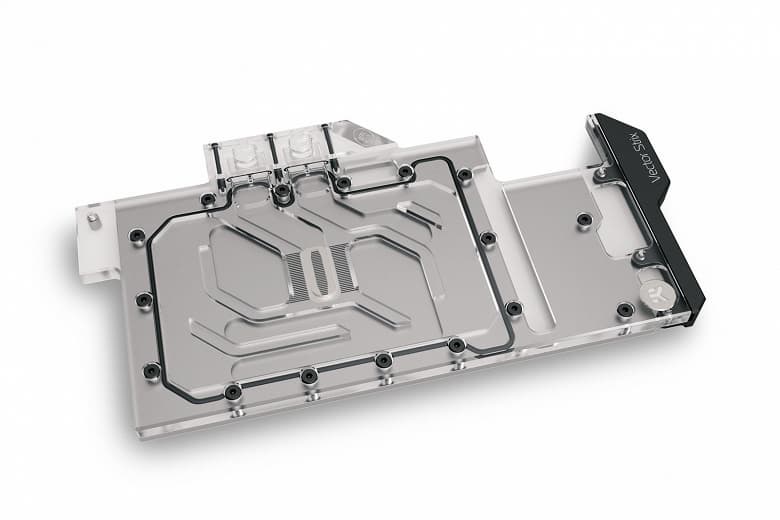 Водоблок EK-Quantum Vector Strix RTX 3080/3090 D-RGB предназначен для видеокарт Asus ROG Strix серии GeForce RTX 30 Водоблок EK-Quantum Vector Strix RTX 3080/3090 D-RGB предназначен для видеокарт Asus ROG Strix серии GeForce RTX 30