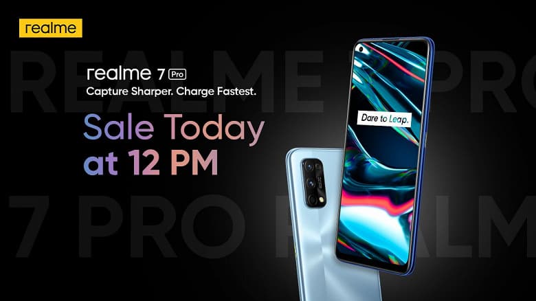 Улучшенная версия хита продаж Realme 7. Смартфон Realme 7 Pro поступает в продажу в Индии