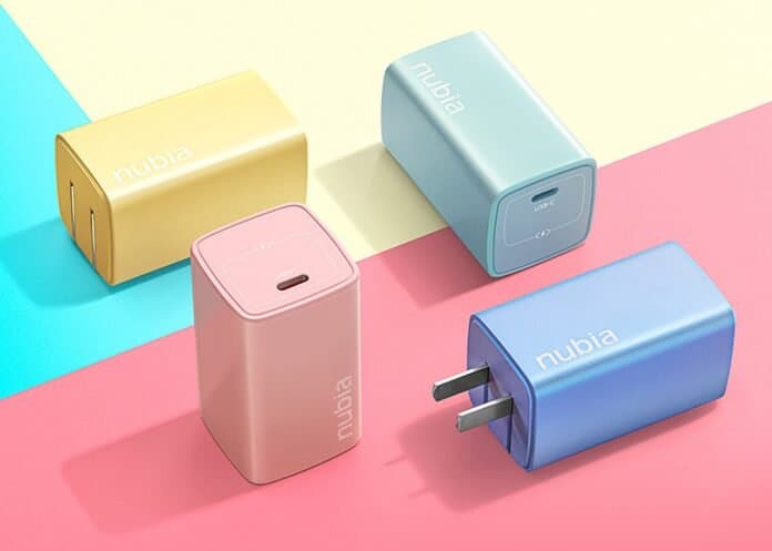 65-ваттное зарядное устройство GaN за $17. Представлен адаптер Nubia 65W GaN Charger Candy