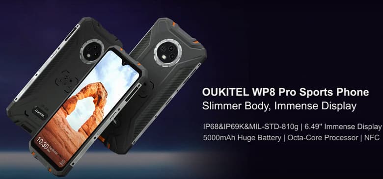 IP69K, NFC и большой аккумулятор за 0. Первые покупатели Oukitel WP8 Pro получают наушники в подарок IP69K, NFC и большой аккумулятор за 0. Первые покупатели Oukitel WP8 Pro получают наушники в подарок