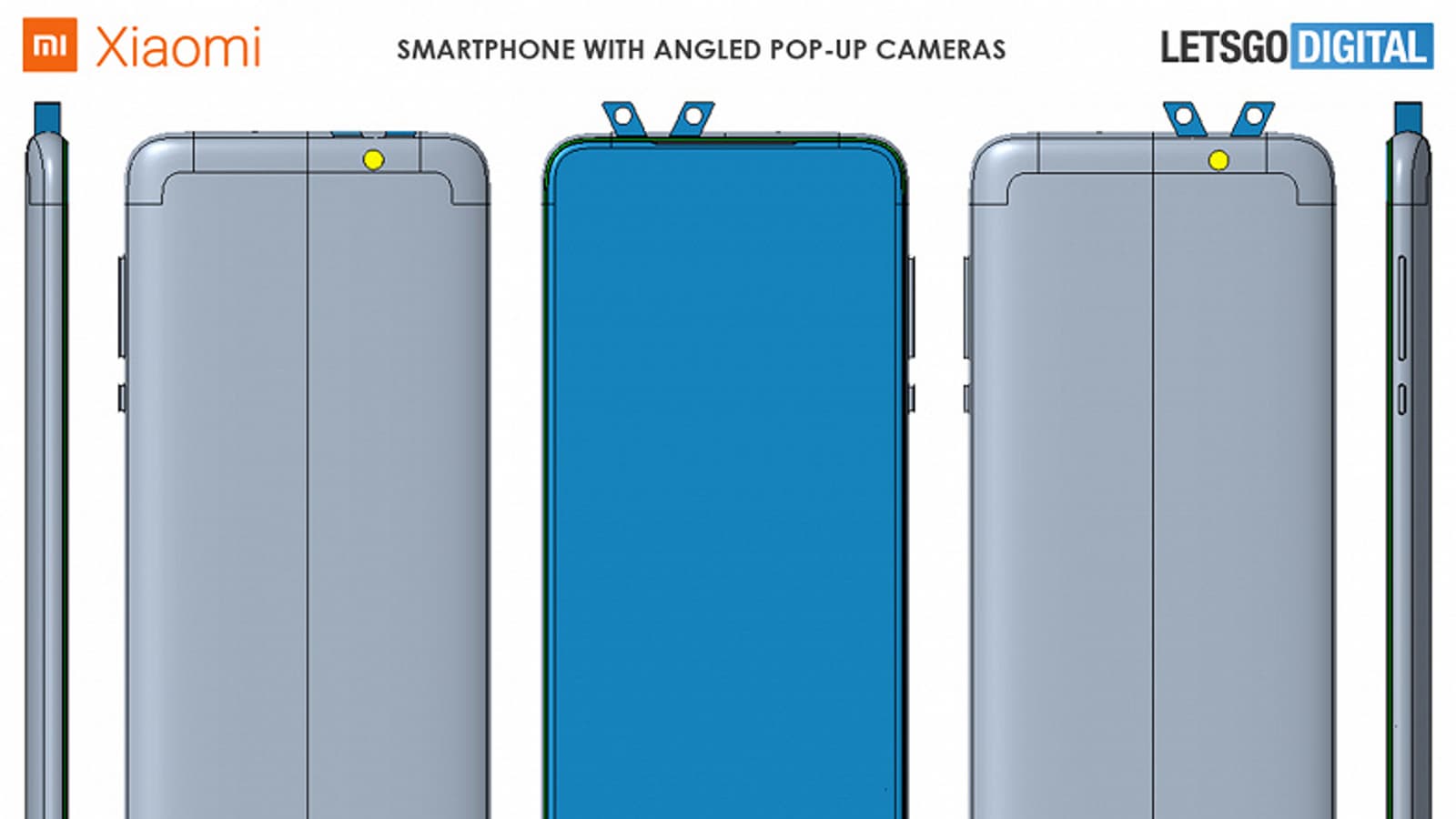 V — значит камера? Xiaomi запатентовала странный смартфон