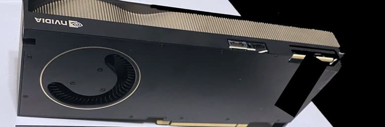 Так выглядит самая мощная видеокарта Nvidia — Quadro RTX A6000 с 48 ГБ памяти Так выглядит самая мощная видеокарта Nvidia — Quadro RTX A6000 с 48 ГБ памяти