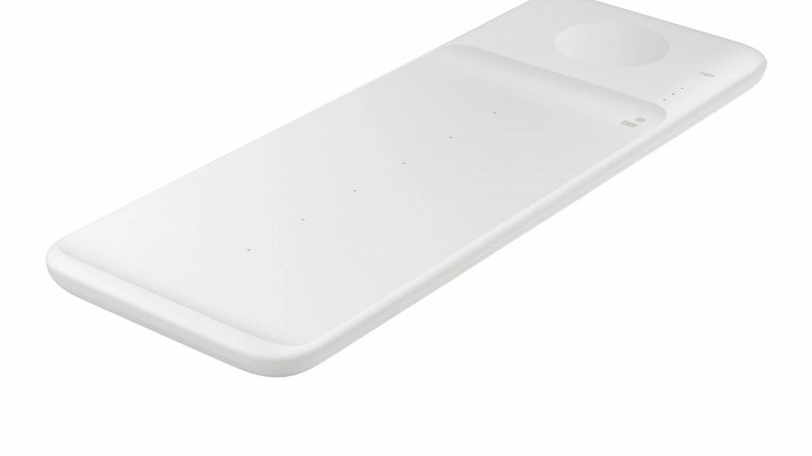 Пока Apple пытается, Samsung уже выпустила беспроводную зарядную станцию Wireless Charger Trio для одновременной зарядки трёх устройств