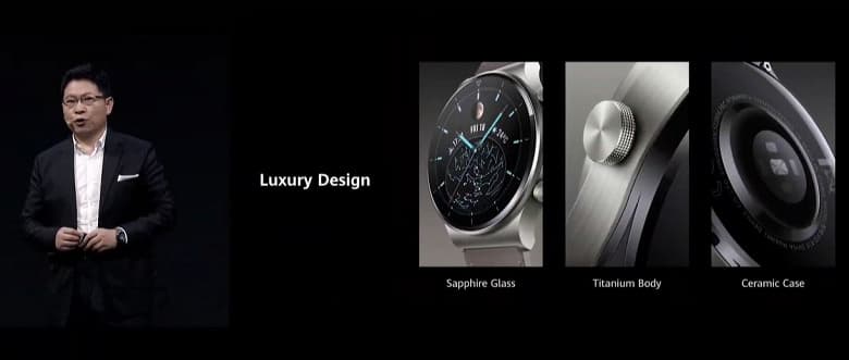 Титановый корпус, сапфировое стекло, экран AMOLED, GPS и 2 недели автономности. Представлены умные часы Huawei Watch GT 2 Pro