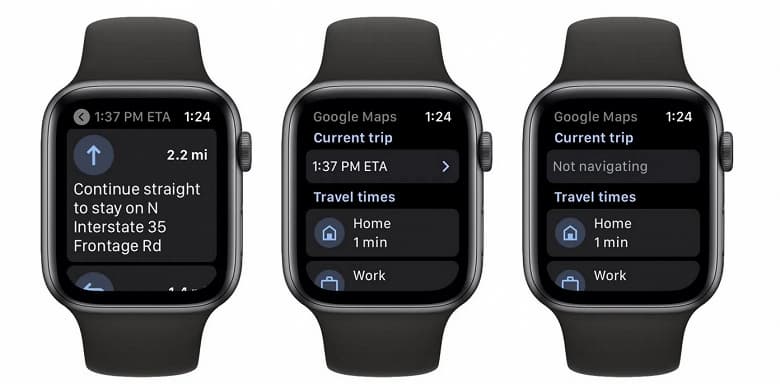 У пользователей Apple Watch праздник. На платформу вернулись Google Maps спустя три года