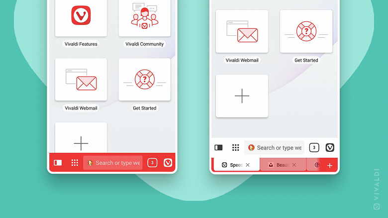 Обновление мобильного Vivaldi. Полная блокировка страниц, и не только