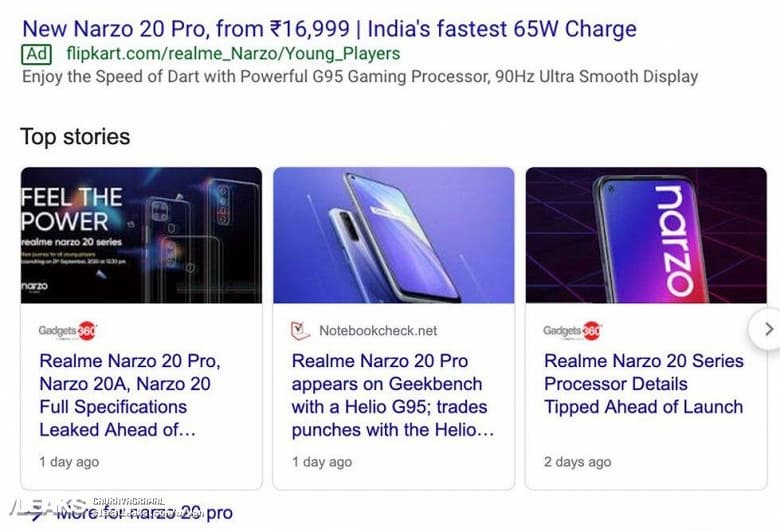 Квадрокамера, 90 Гц и 65 Вт за 0. Realme Narzo 20 Pro как ответ Redmi