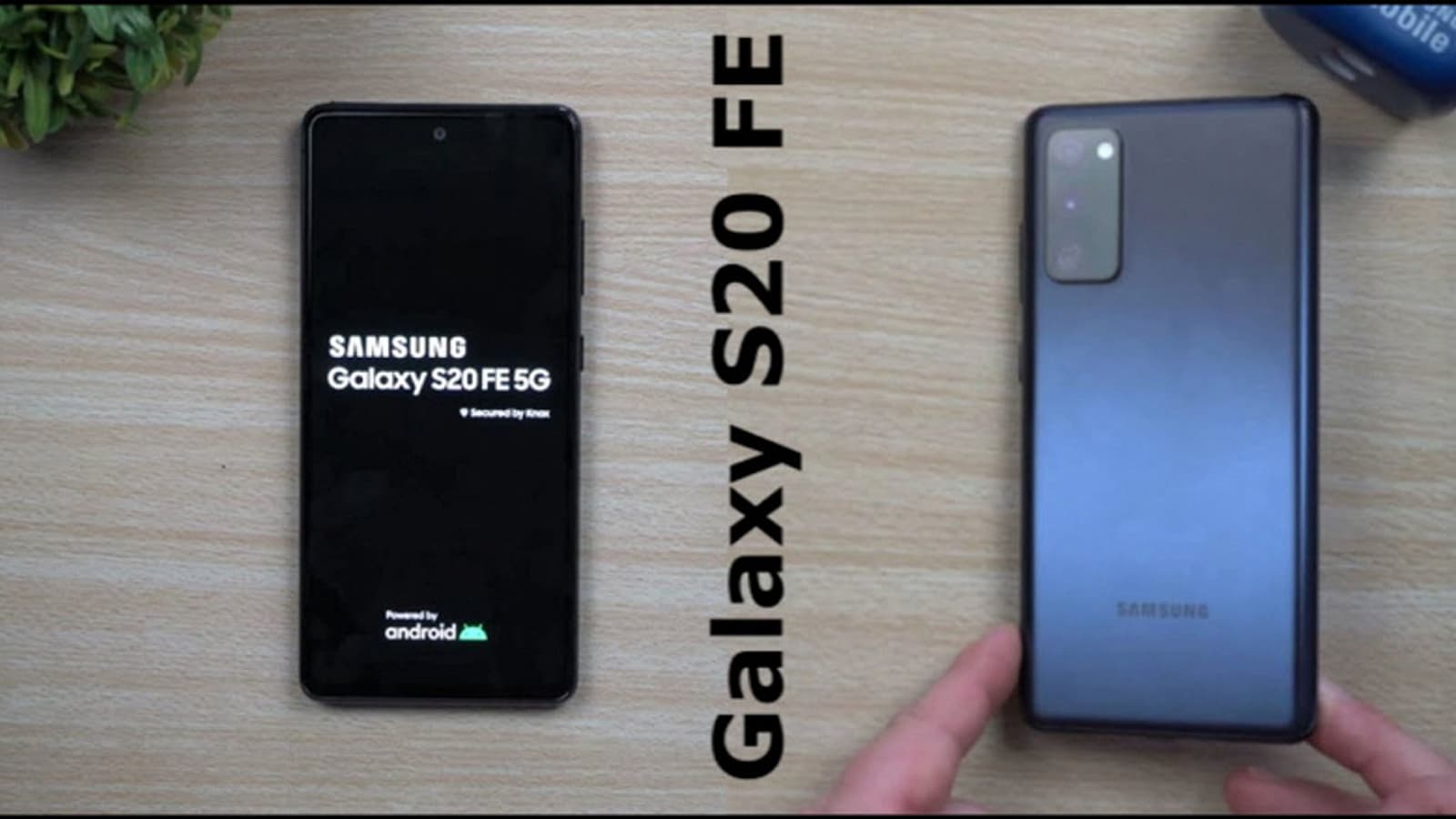 Рабочий Samsung Galaxy S20 FE впервые на видео в действии