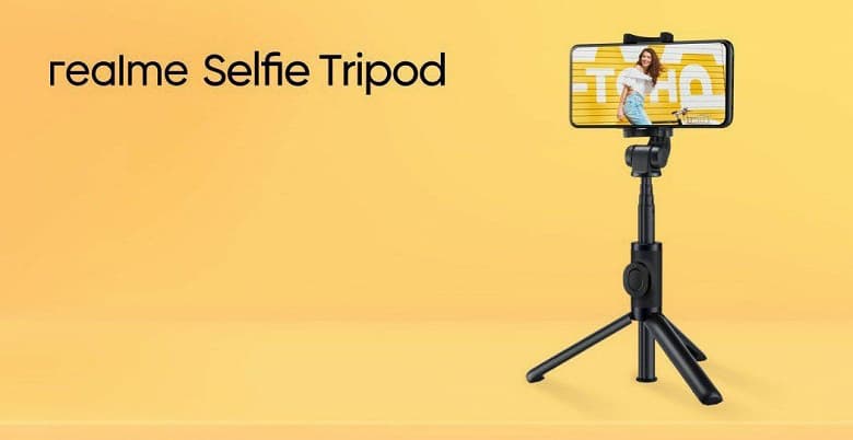 Realme показала новый для себя продукт до анонса. Официальное изображение Realme Selfie Tripod Realme показала новый для себя продукт до анонса. Официальное изображение Realme Selfie Tripod