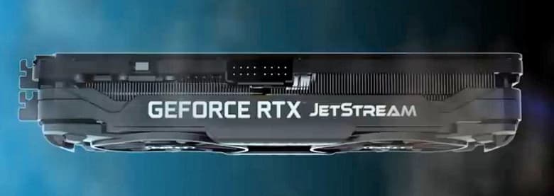 Компания Palit показала видеокарту GeForce RTX 3070 JetStream