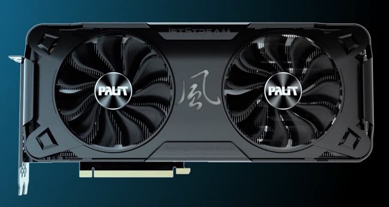Компания Palit показала видеокарту GeForce RTX 3070 JetStream