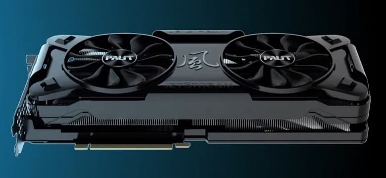 Компания Palit показала видеокарту GeForce RTX 3070 JetStream