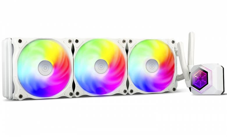 СЖО SilverStone PermaFrost PF360W и PF240W окрашены в белый цвет