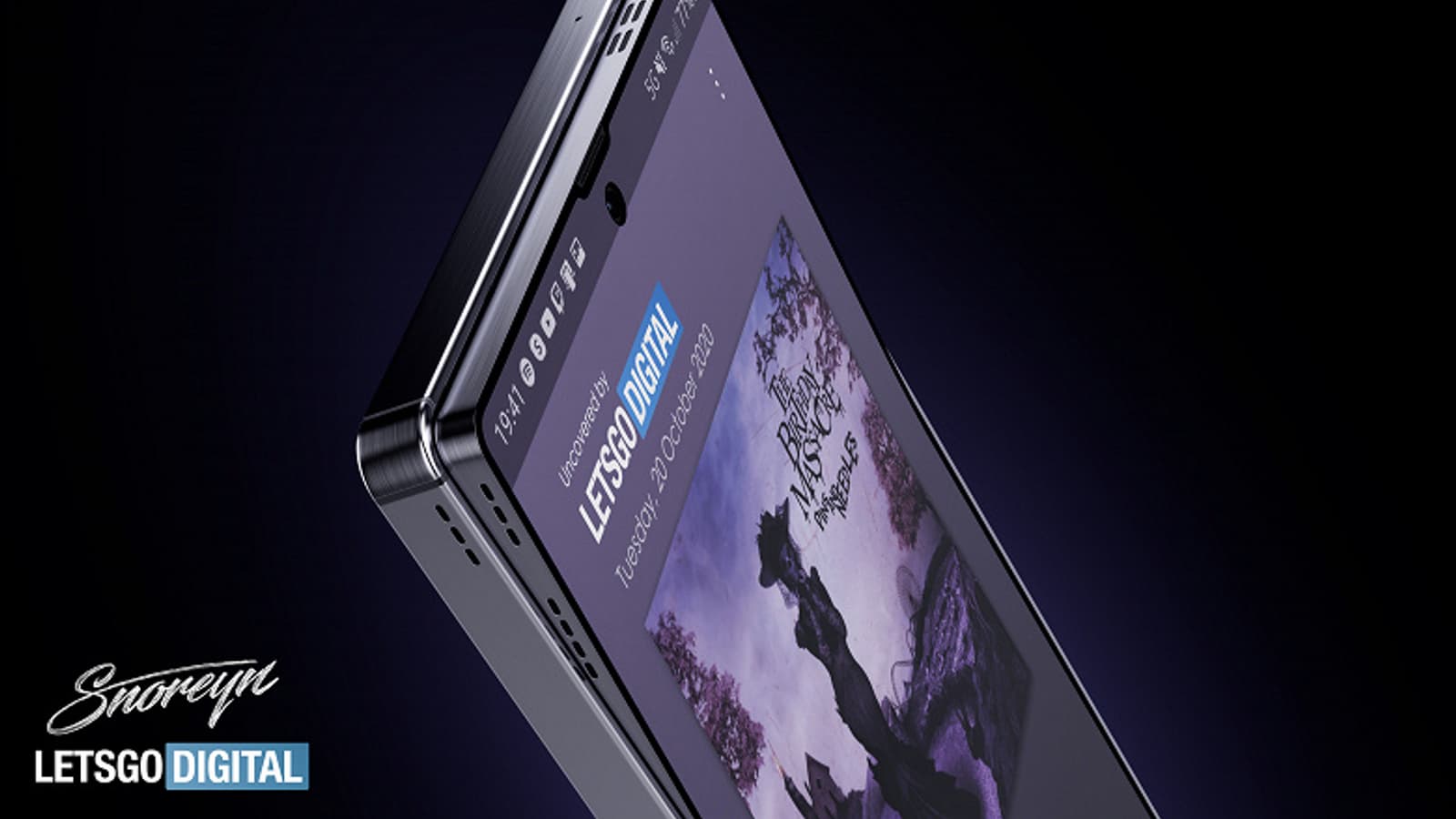 Samsung с «выпадающим» из корпуса экраном, отличным звуком и поддержкой стилуса. Качественные изображения на базе патента