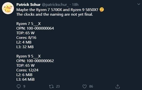 Новые процессоры AMD Ryzen 5000: 12-ядерный Ryzen 9 5850X и 8-ядерный Ryzen 7 5700X Новые процессоры AMD Ryzen 5000: 12-ядерный Ryzen 9 5850X и 8-ядерный Ryzen 7 5700X