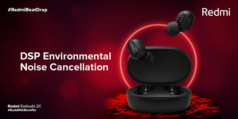 Представлены очень доступные TWS-наушники Redmi Earbuds 2C