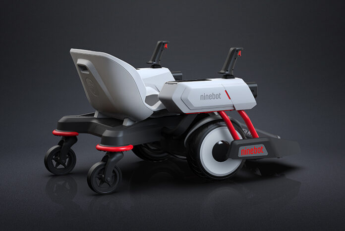 Ninebot представила гироскутер с уникальной системой управления и водяными бомбами
