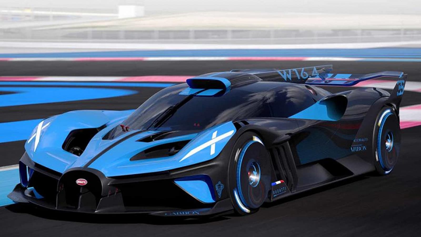 1825 л.с. на 1240 кг массы и максимальная скорость свыше 500 км/ч. Анонсирован гиперкар Bugatti Bolide