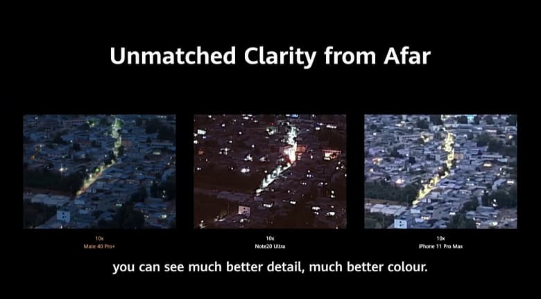 Первое сравнение камер Huawei Mate 40 Pro+, Samsung Galaxy Note20 Ultra и iPhone 11 Pro Max