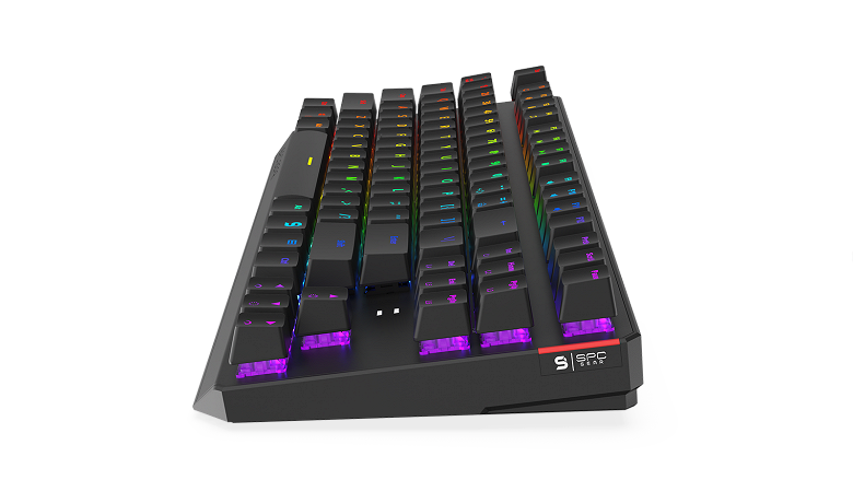 В клавиатуре SPC Gear GK630K используются переключатели Kailh