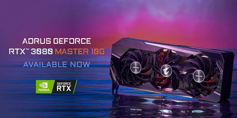GeForce RTX 3080 снова появилась в продаже… на 10 минут. Карты Gigabyte Aorus были доступны в магазине NewEgg