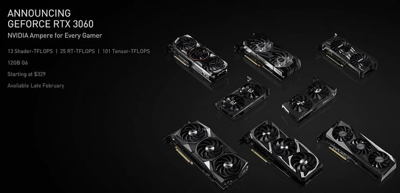 Когда ждать обзоры GeForce RTX 3060? Появились подробности о графике вывода новинки на рынок