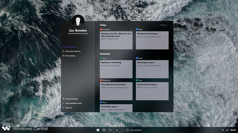 Windows Core OS просочилась в Сеть Windows Core OS просочилась в Сеть