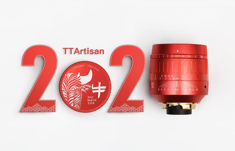 TTartisan отмечает год Быка выпуском ярко-красного объектива 50mm F0.95 TTartisan отмечает год Быка выпуском ярко-красного объектива 50mm F0.95