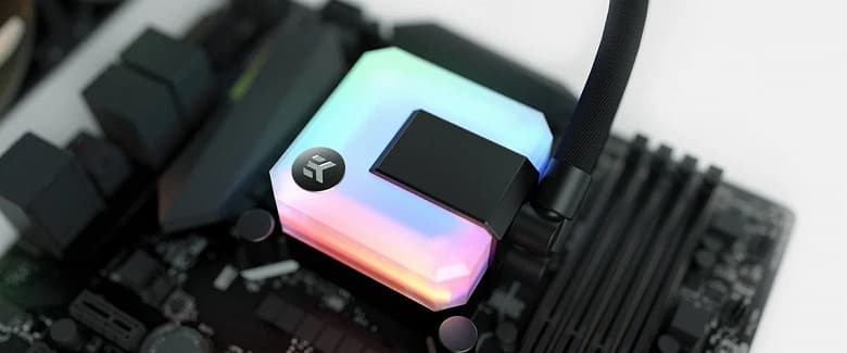 Представлена система жидкостного охлаждения EK-AIO 280 D-RGB